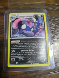 Greninja XY24 - XY Black Star Promo Holo Pokemon Card Moderately Played - Image 1