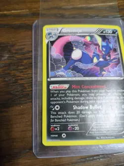 Greninja XY24 - XY Black Star Promo Holo Pokemon Card Moderately Played - Image 2