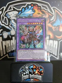DUAD-EN032 Artmage Diactorus : Secret Rare 1st Edition Mint YuGiOh Card - Image 1