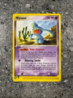 Pokemon TCG Cards Wynaut 54/100 Sandstorm Uncommon NM - Image 1
