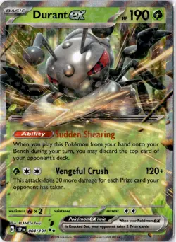 Durant EX 004/191 Surging Sparks Double Rare Pokemon Card - Image 1