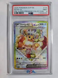 Eevee EX 174 Scarlet & Violet Promo Holo Card Prismatic Evolutions - Image 1