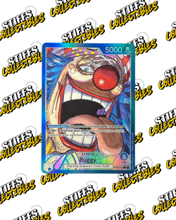 Buggy OP09-042 | Leader Alt Art | Emperors in the New World One Piece TCG Card - Image 1