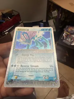 Pokemon Suicune EX Holo Card Team Magma vs. Team Aqua, Series 94/95 - Image 2