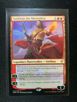 Sarkhan the Masterless 143/264 War of the Spark NM+ MTG Magic Card - Image 1