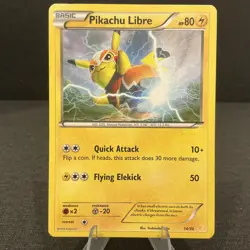 Pikachu Libre 14/30 XY Trainer Kit 2016 Pokemon TCG Card - Image 1