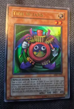 yu gi ho card time wizard 1996 - Image 1