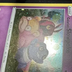 Galarian Slowpoke Pokemon TCG SWSH126 Holo Black Star Promo Card NM - Image 4
