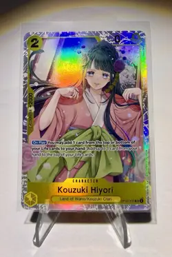 Kouzuki Hiyori English SR OP06-106 One Piece Card Game NM/M Holo Foil - Image 1