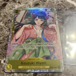 One Piece CCG Kouzuki Hiyori Wings of the Captain OP06-106 Foil Card English - Image 1