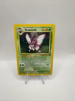 Venomoth Holo Jungle 13/64 Rare Near Mint Vintage Pokemon Card WOTC 1999 TCG - Image 2