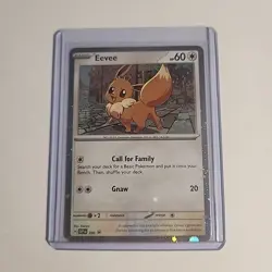 Eevee - 200 (Cosmos Holo) SVP200 Sv: Scarlet & Violet Promo Cards Holo Swirl - Image 1