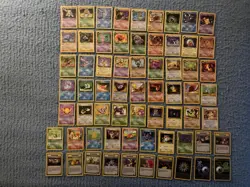 Pokemon Complete Non-holo Team Rocket Set- R/UC/C- Cards 18 to 82- LP/VLP/NM - Image 1