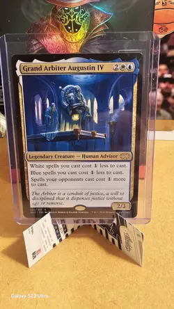Grand Arbiter Augustin IV #221/331 (Foil) (NM) Double Masters 2022 2X2 Magic MTG - Image 1