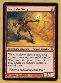 Norin the Wary (Time Spiral, Rare, English, 2006) MTG - Image 1