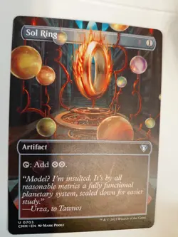 Sol Ring (Borderless) Commander Masters Regular - Image 1