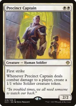 1x Precinct Captain NM Eng MTG - Archenemy Nicol Bolas - Image 1