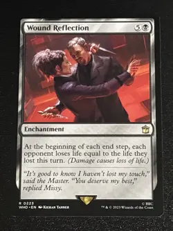 MTG Universes Beyond: Doctor Who Wound Reflection 0233 NM Rare - Image 1
