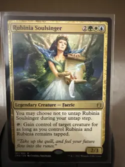 MTG Magic the Gathering Rubinia Soulsinger (191/320) Commander Anthology LP - Image 1