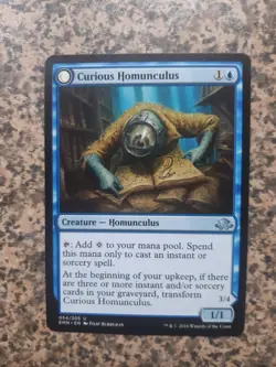 MTG - 1 x Curious Homunculus Voracious Reader - Eldritch Moon - Image 1