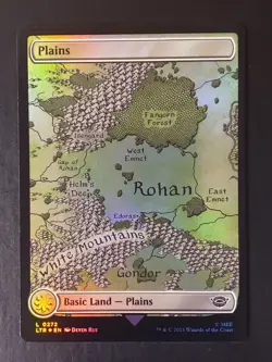 MTG: LoTR: Plains Full Art Foil 0272 - Image 1