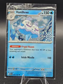 Pokemon TCG Vaniluxe 045/182 Holiday Calendar Cosmo Holo Sealed 🍦 - Image 1