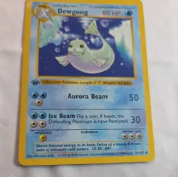 Dewgong 25/102 1st Edition Base Set 1999 Pokemon. Condition - LP (Excellent) - Image 5