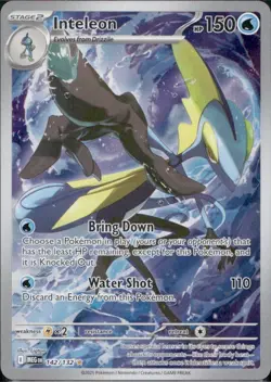 Inteleon - 142/132 Illustration Rare (Mega Evolution) NM - Pokemon TCG - Image 1
