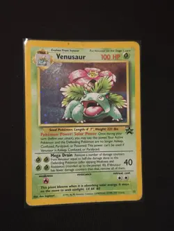 Venusaur Holo Promo 13/53 WotC - Played - Vintage Pokemon - Image 1