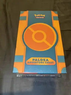 NEW IN BOX AND SEALED - Pokemon TCG 2024 Paldea Adventure Chest - Image 1