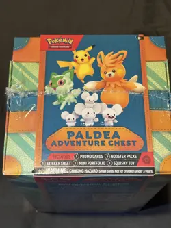 NEW IN BOX AND SEALED - Pokemon TCG 2024 Paldea Adventure Chest - Image 2