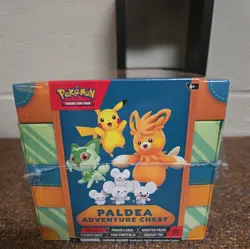 NEW IN BOX AND SEALED - Pokemon TCG 2024 Paldea Adventure Chest - Image 5