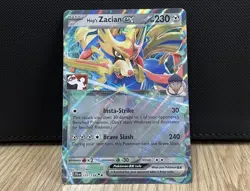 Hop's Zacian ex 111/159 Play! Stamp Prize Pack Series 7 Pokemon TCG NM - Image 1