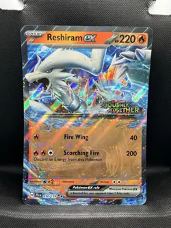 Reshiram ex 030/159 JUMBO JOURNEY TOGETHER STAMP DOUBLE RARE Pokemon STAMPED - Image 1