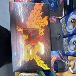Pokemon Team Rocket's Moltres GX Ultra-Premium Collection Box Sealed - Image 1