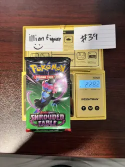 VERY HEAVY! GOD PACKUUU22.82g Shrouded Fable Pokemon TCG Booster (SEALED) - Image 1