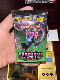 VERY HEAVY! GOD PACKUUU22.82g Shrouded Fable Pokemon TCG Booster (SEALED) - Image 2