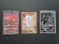 Pokemon TCG- 151 UPC Promo Set - Mew SVP052 - Mewtwo SVP053 - Metal Mew - Image 1