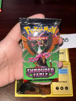 VERY HEAVY! GOD PACKUUU22.62g Shrouded Fable Pokemon TCG Booster (SEALED) - Image 2
