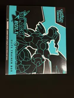 Pokemon TCG Scarlet Violet Black Bolt Elite Trainer Box Pokemon Center Sealed - Image 1