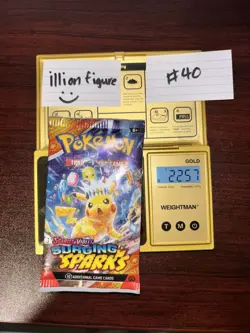 VERY HEAVY! GOD PACKUUU22.57g Surging Sparks Pokemon TCG Booster (SEALED) - Image 1