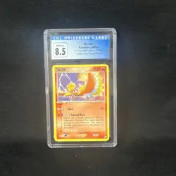 Pokemon Ho-Oh Unseen Forces Golden Sky Theme Deck Cosmos Holo Rare #27 CGC 8.5 - Image 1