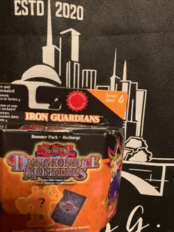 DUNGEON DICE MONSTERS 1xBOOSTER SERIES 4 FACTORY SEALED IRON GUARDIANS Yu Gi Oh! - Image 2