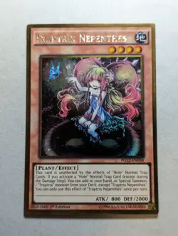 Traptrix Nepenthes PGL2-EN038 Gold Rare 1st Edition - Image 1