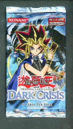 Yu-Gi-Oh! TCG Dark Crisis Unlimited Booster Pack SEALED - Image 1