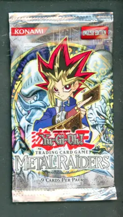 Yu-Gi-Oh! TCG Metal Raiders Unlimited Booster Pack SEALED - Image 1