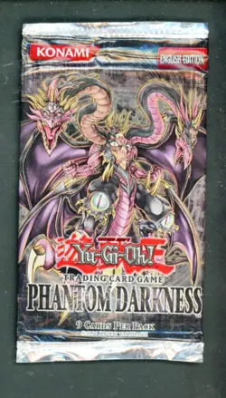 Yu-Gi-Oh! TCG Phantom Darkness Unlimited Booster Pack SEALED - Image 1