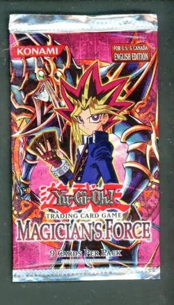 Yu-Gi-Oh! TCG Magician's Force Unlimited Booster Pack SEALED - Image 1