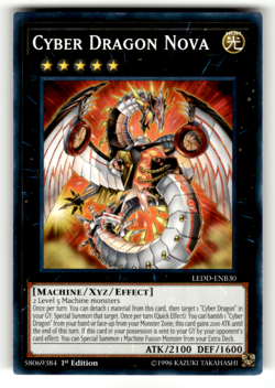 Cyber Dragon Nova LEDD-ENB30 Common Legendary Dragon Decks LP - Image 1