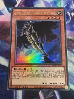 Yu-Gi-Oh! TCG Evil HERO Adusted Gold RA04-EN029 Ultra Rare NM/M - Image 1